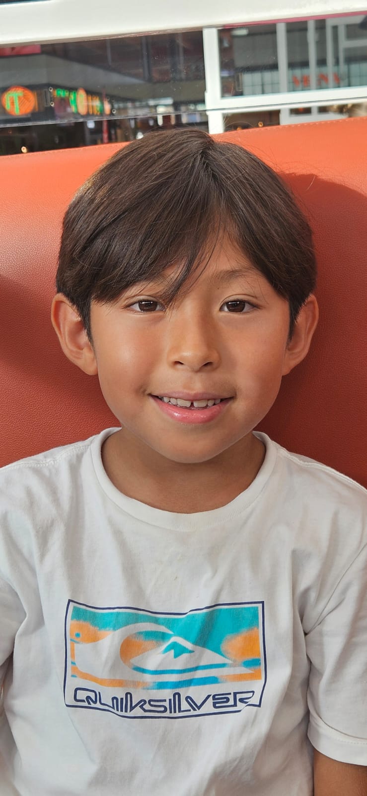 Fotografía de referencia del niño
